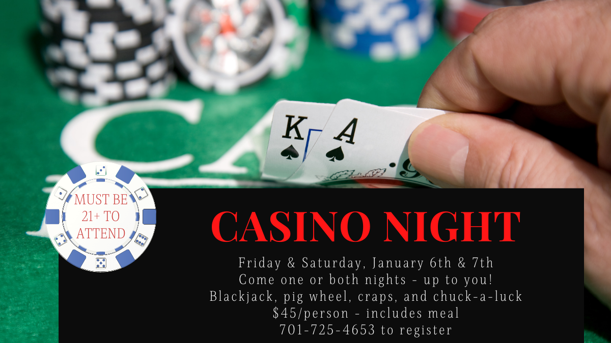 Casino Night - Jan 6th and 7th