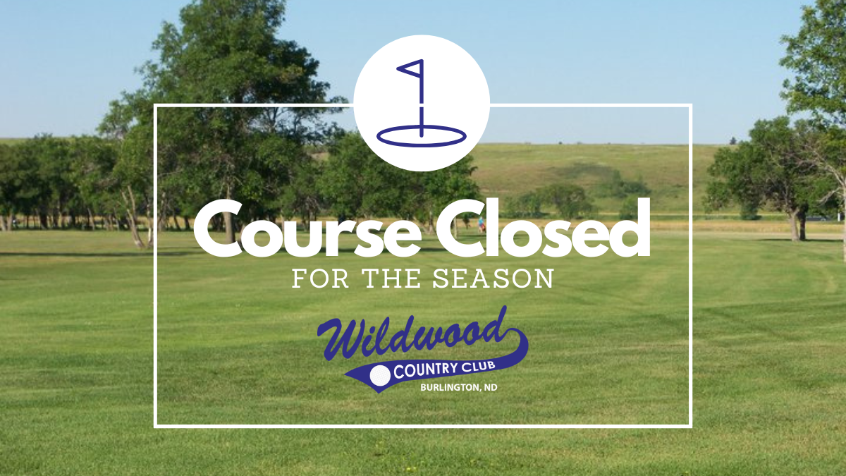 Course Closed for the Season